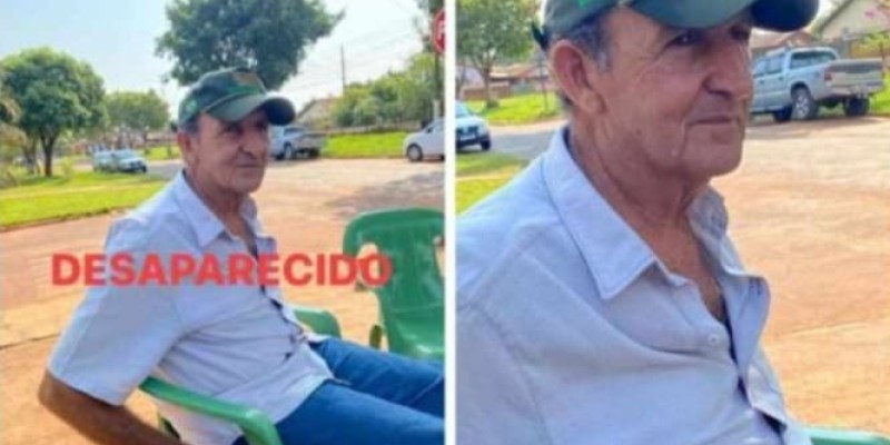 ANGÉLICA: HOMEM DESAPARECIDO