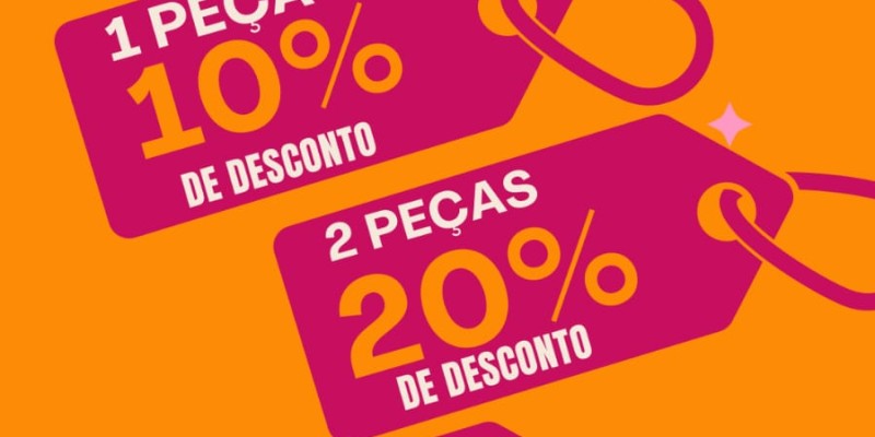 A Promoção que você esperava: Desconto Progressivo 