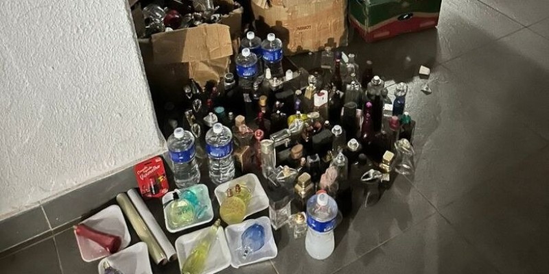 Trio é preso por vender perfumes falsificados em MS