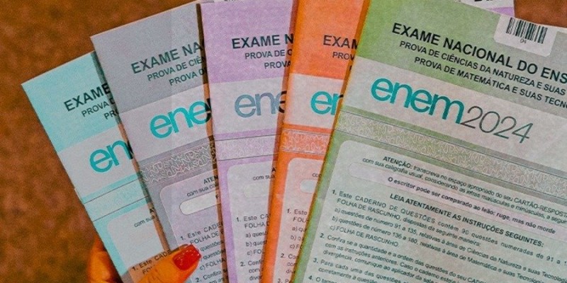 Inep divulga gabaritos e cadernos de questões do Enem 2024