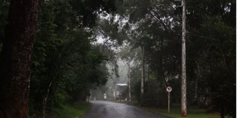 Com chuva, MS registra mínima de 11°C nesta segunda-feira