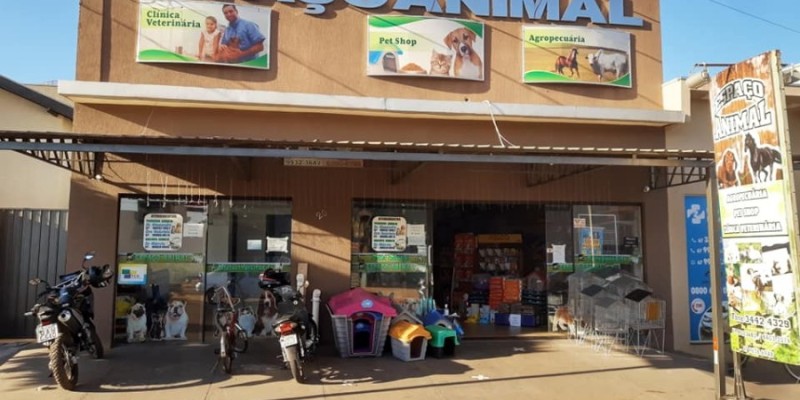 O Espaço Animal, agropecuária pet shop e clinica veterinária