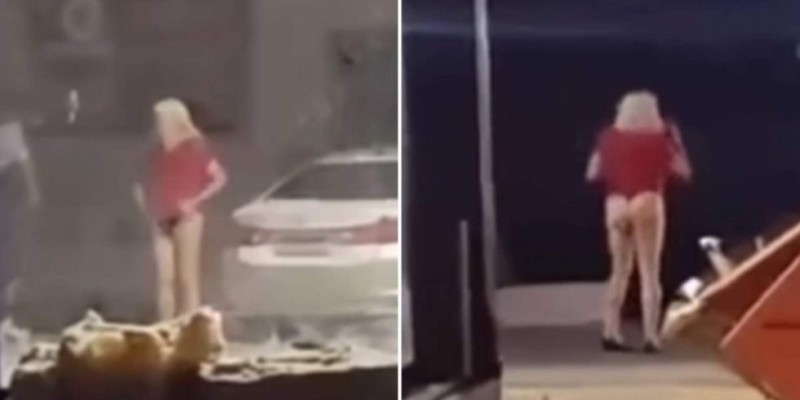 Pastor é novamente flagrado de calcinha fio dental e peruca