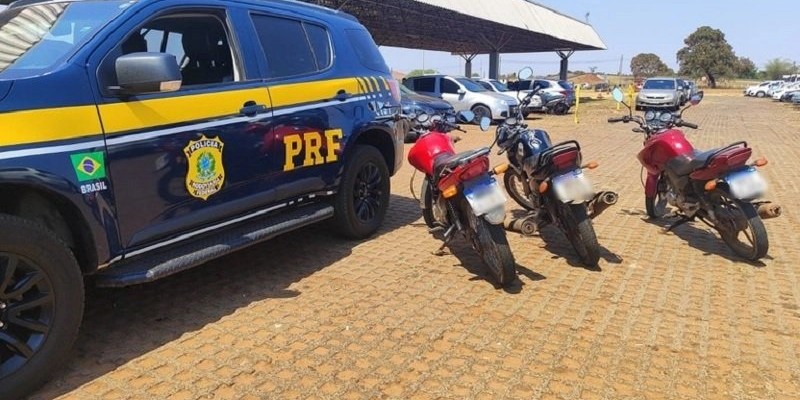 PRF apreende três motocicletas adulteradas em Campo Grande