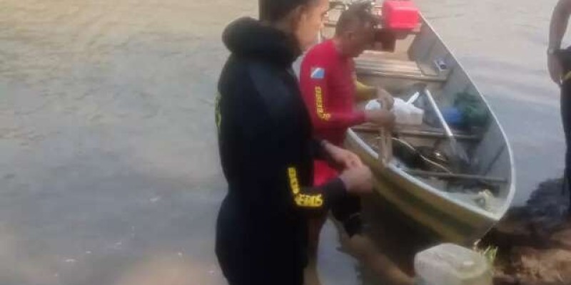 Idoso morre afogado ao tentar atravessar Rio Miranda a nado