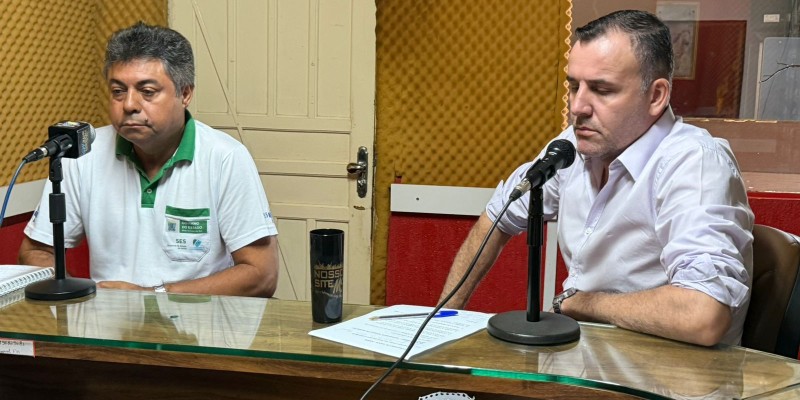 Entrevista na Rádio Tropical FM destaca situação da dengue e chikungunya em Angélica
