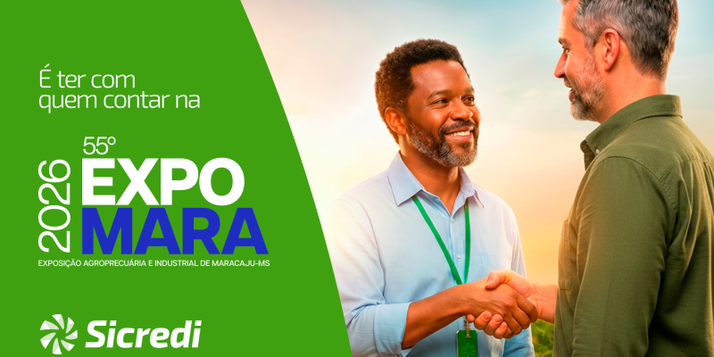 Sicredi Centro-Sul MS/BA estará presente na Expomara 2026