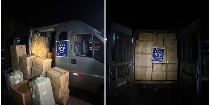Veículos são apreendidos com produtos contrabandeados