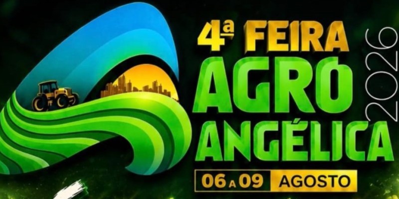 começa hoje!4ª Feira Agro Angélica 2026