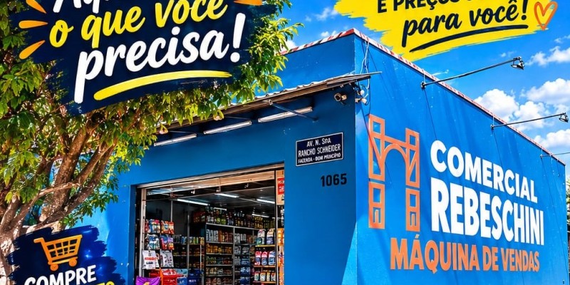Comercial Rebesquine: gerações de confiança, preço e qualidade