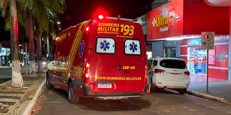 IVINHEMA: Mulher fica ferida após colisão de bicicleta e carro na avenida Panamá