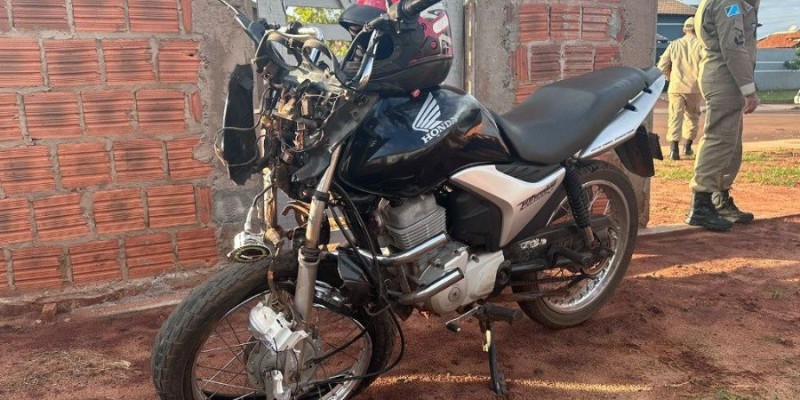 IVINHEMA: Motociclista fica gravemente ferido após acidente no bairro Triguenã