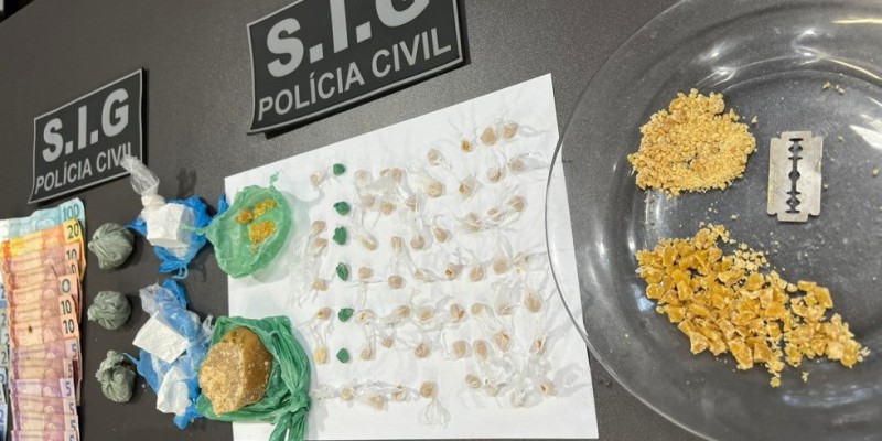 IVINHEMA: Polícia Civil prende três indivíduos por tráfico de drogas no Bairro Piravevê