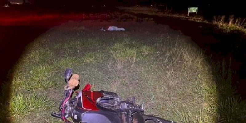 IVINHEMA: Motociclista morre após acidente na MS-141
