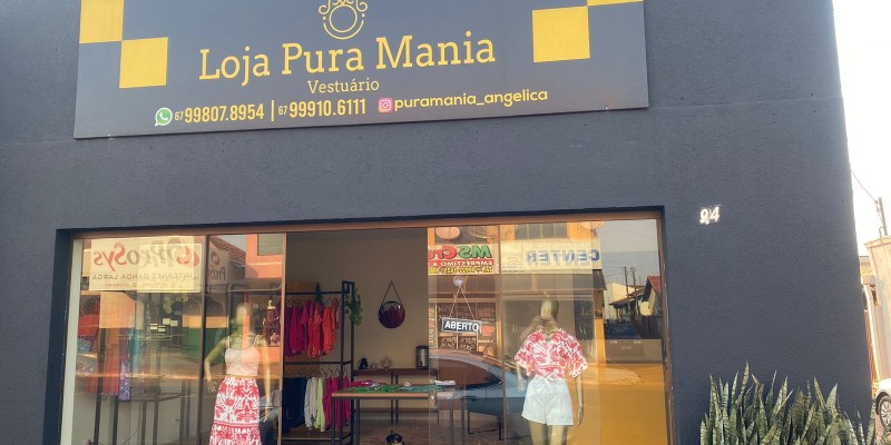 Angélica: Após reinauguração, Loja Pura Mania está de cara nova 