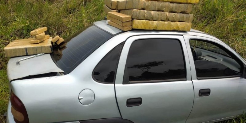 IVINHEMA: Polícia Militar prende homem transportando mais de 400 quilos de maconha