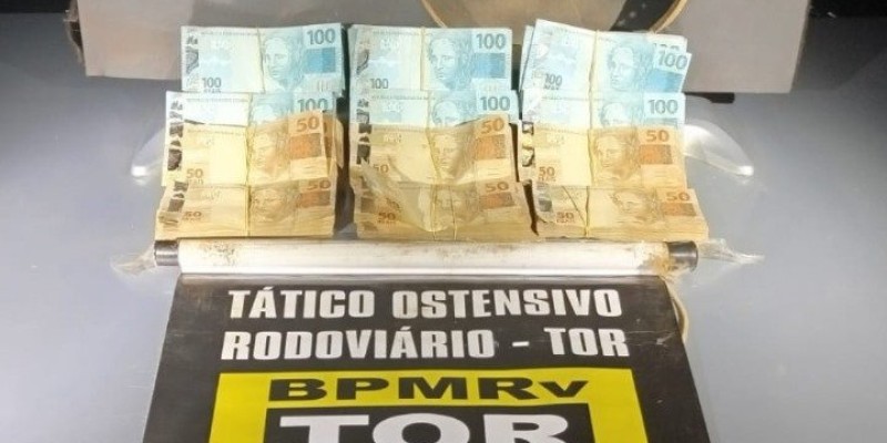 Polícia Militar Rodoviária apreende R$ 90 mil em espécie na fronteira em MS Polícia Militar Rodoviária apreende R$ 90 mil em espécie na fronteira em MS