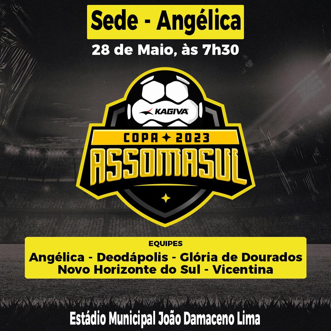 Etapa da Copa Assomasul acontece neste domingo no estádio municipal.