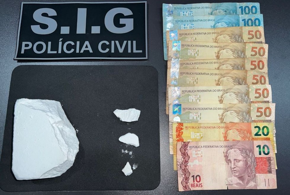 IVINHEMA: Polícia Civil prende homem por tráfico de drogas