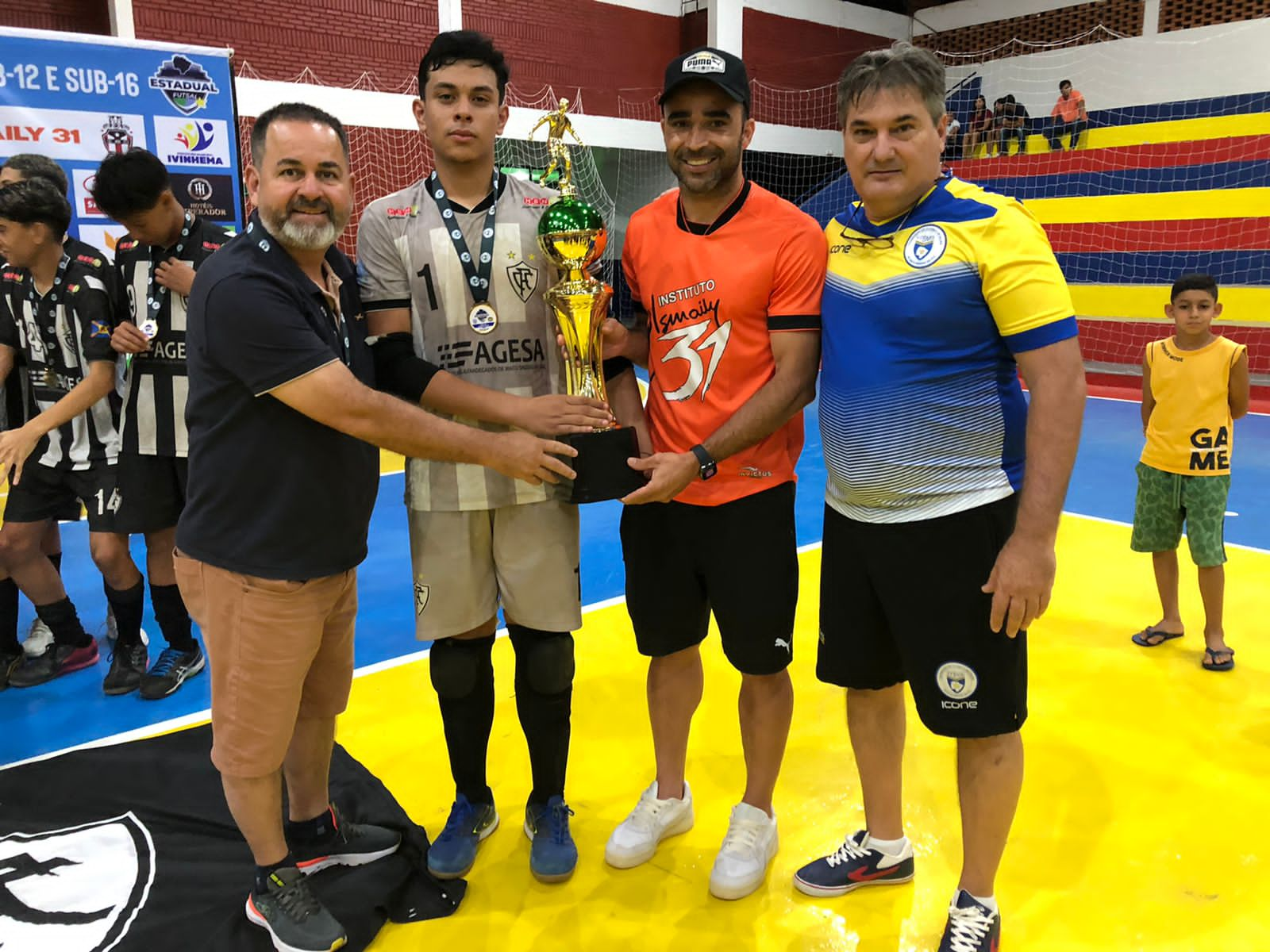 Ivinhema sediou campeonato estadual Sub 12 e sub 16 de futsal