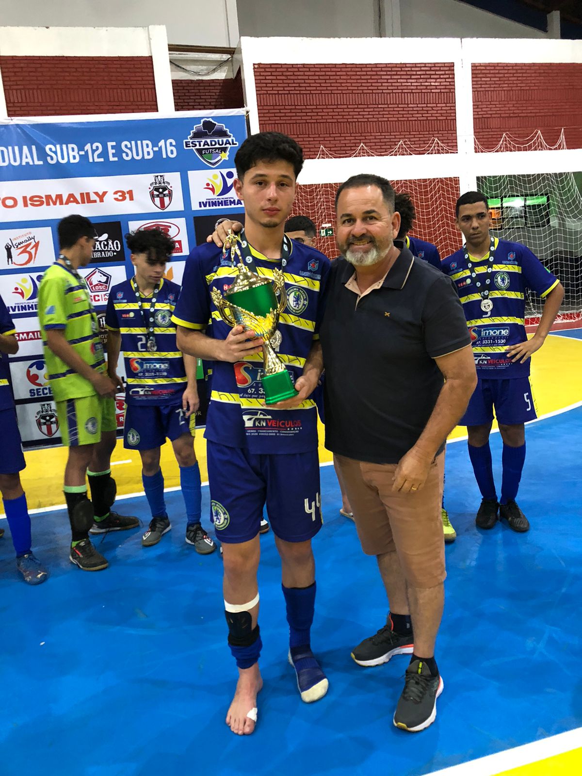 Ivinhema sediou campeonato estadual Sub 12 e sub 16 de futsal