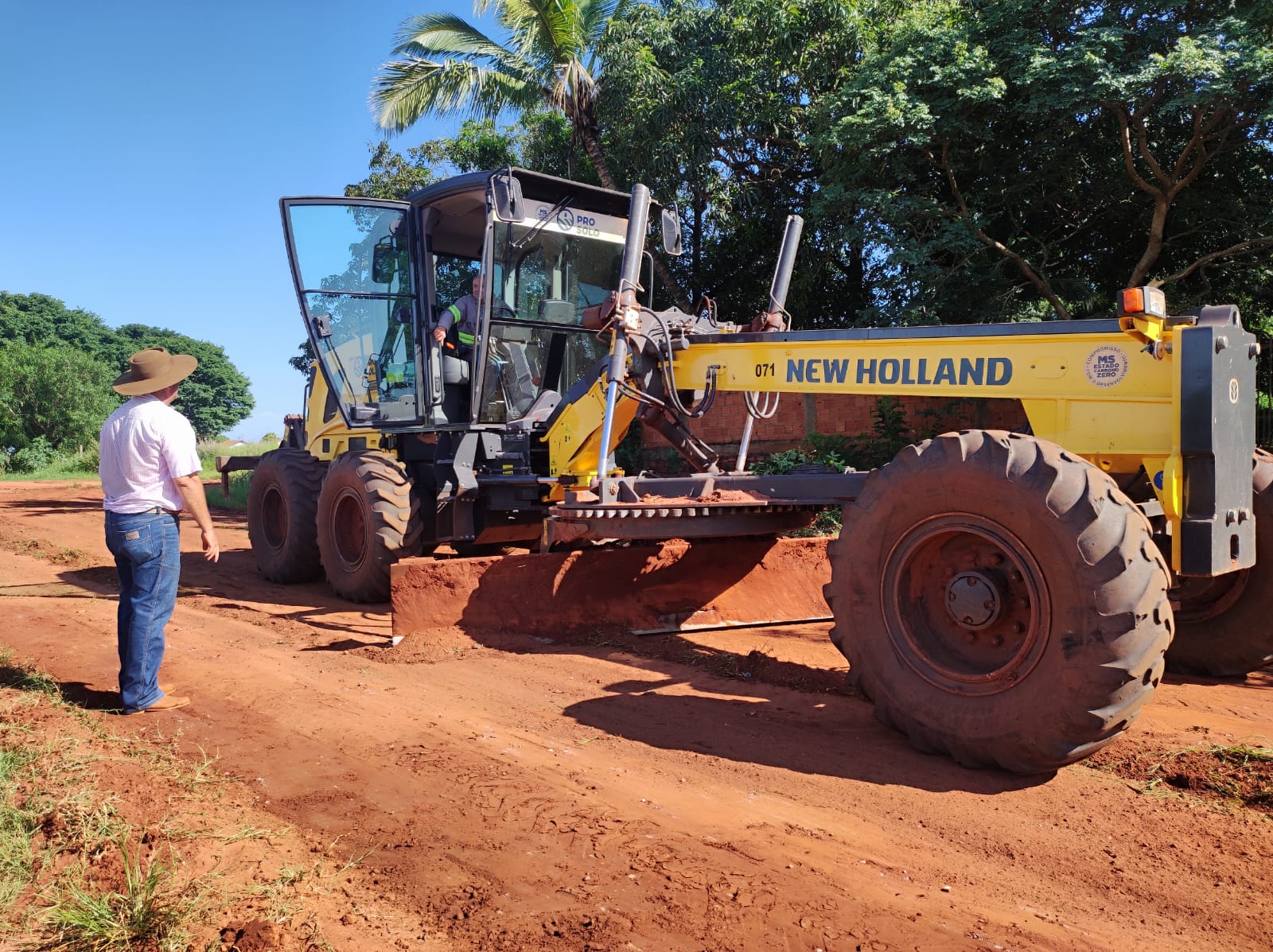 Estado vai asfaltar ruas do Distrito de Ipezal, em Angélica