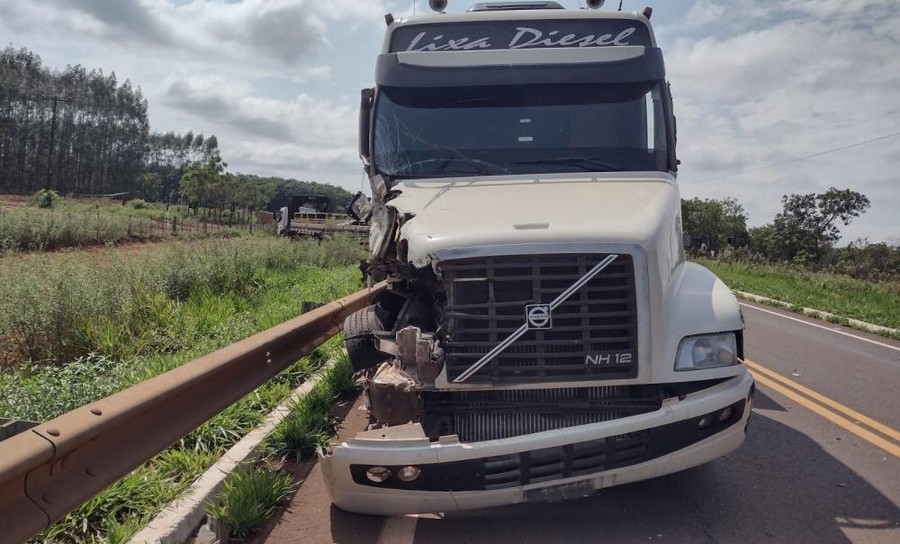 Motorista causa acidente entre Bataguassu e Santa Rita do Pardo e foge do local.