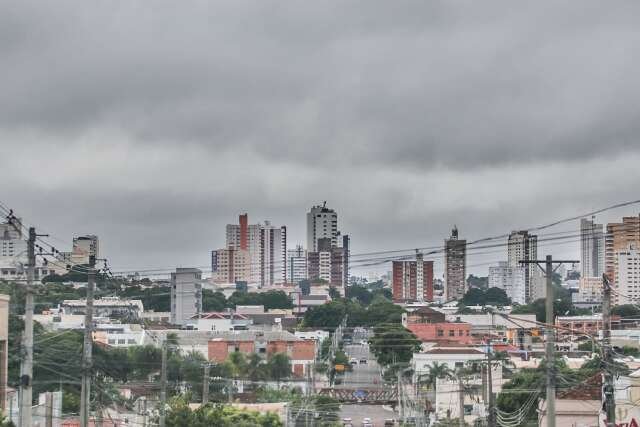 Meteorologia indica tempo instável e risco de tempestade em MS.