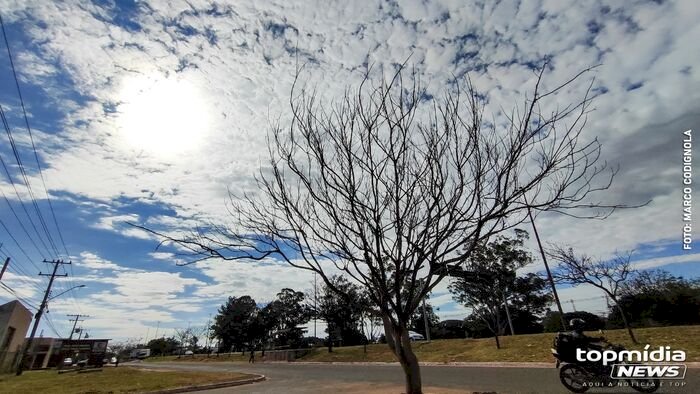 Sexta-feira será de sol com probabilidade de chuvas em Mato Grosso do Sul.