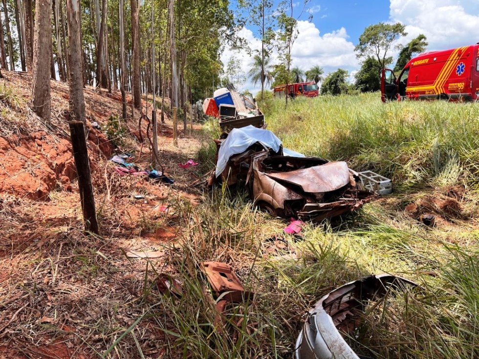 IVINHEMA: Identificadas as vítimas fatais do grave acidente na BR-376