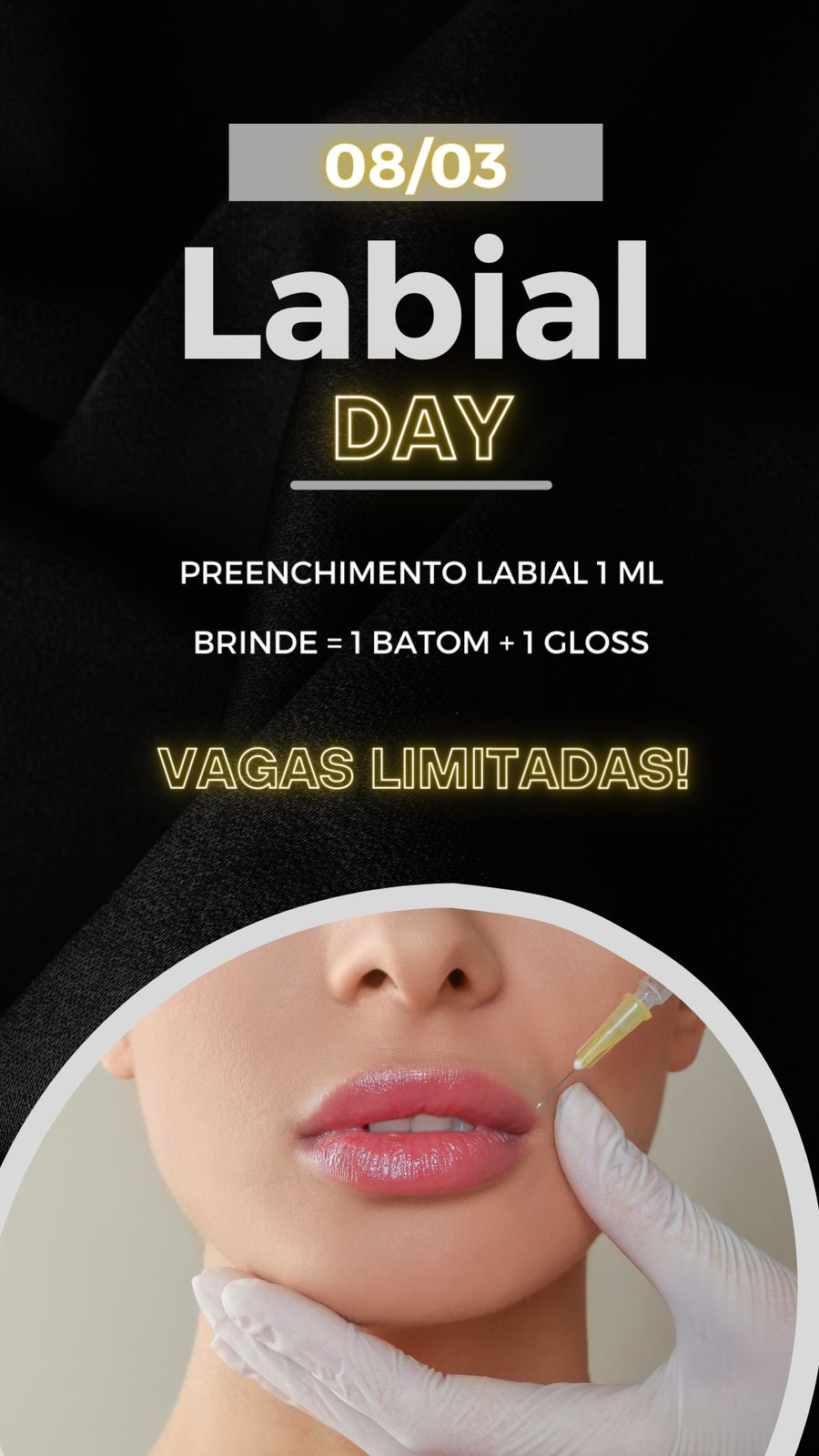 LABIAL  - DAY   -   VAGAS LIMITADAS   