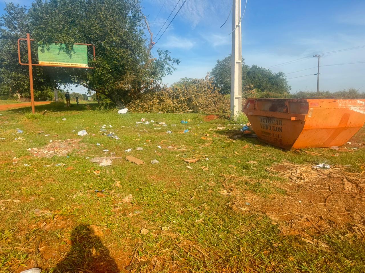 Angélica: Descarte irregular de lixo se torna desafio para a limpeza da cidade