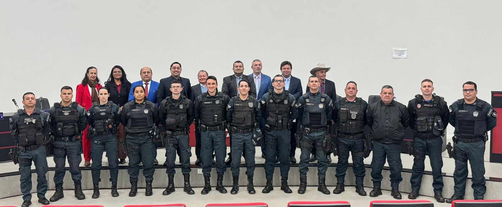 Câmara Municipal de Angélica Homenageia Tenente-Coronel Paulo Renato Ribeiro pelos Relevantes Serviços Prestados à Segurança Pública