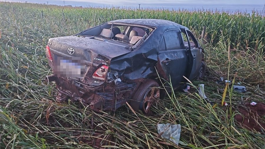 IVINHEMA: Mulher morre após capotamento na BR-376 próximo de Amandina