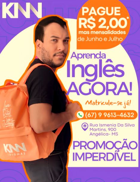 KNN Idiomas Lança Promoção Imperdível com Mensalidade de R$ 2,00 e Sorteio de Viagem para Orlando!