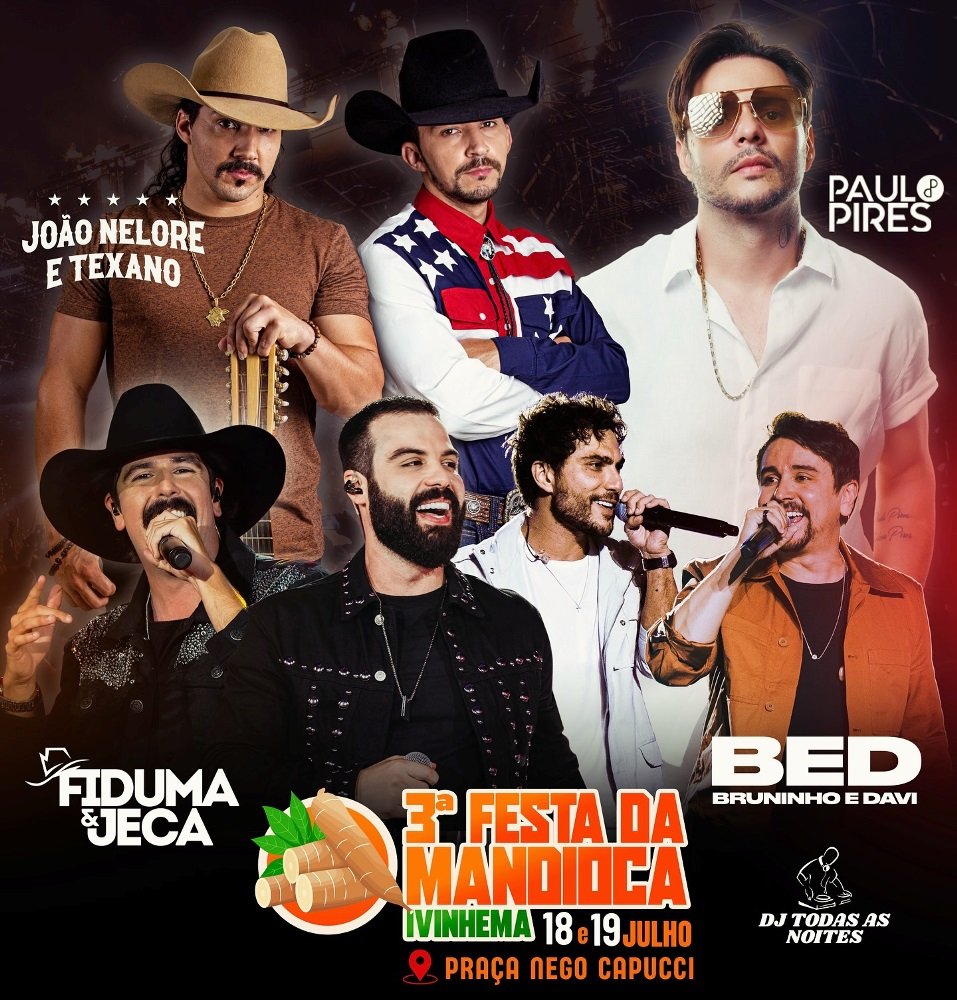 IVINHEMA: Prefeito confirma show de Ana Castela na Festa do Peão em novembro