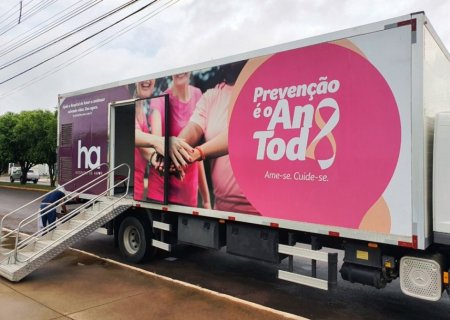 ANGÉLICA: Carreta do Hospital de Amor realizará exames gratuitos neste mês