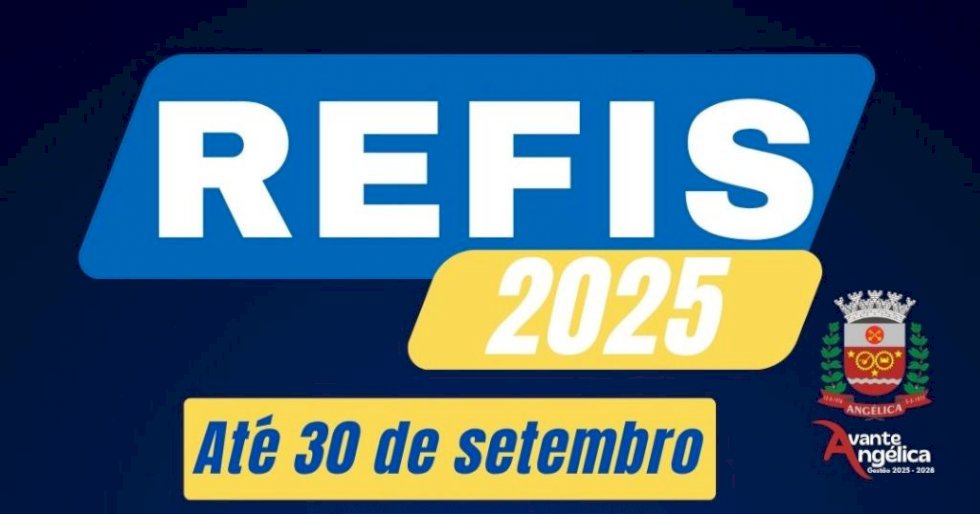 REFIS 2025: Prefeitura de Angélica oferece até 90% de desconto em juros e multas para contribuintes regularizarem débitos