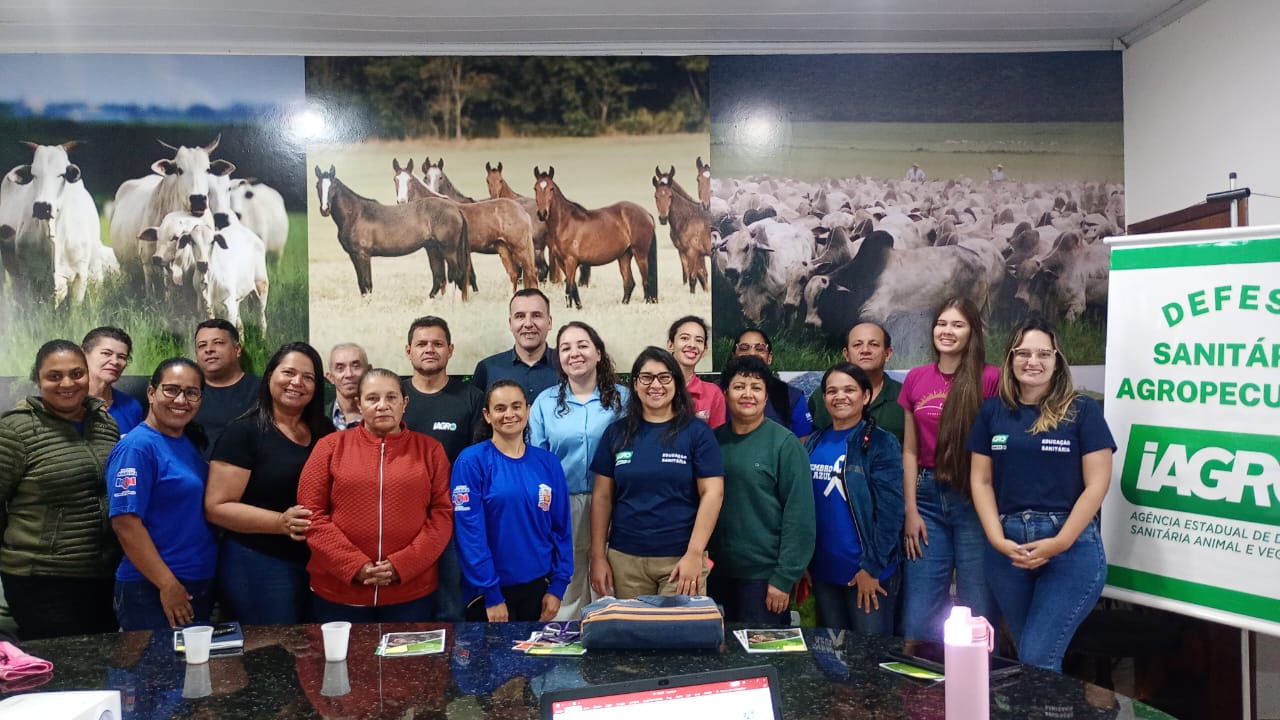 Agentes Comunitários participam de Curso de Vigilância em Sanidade Animal
