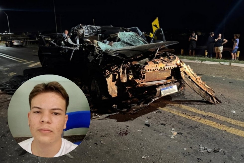 IVINHEMA: Jovem que morreu em grave acidente na BR-376 é identificado