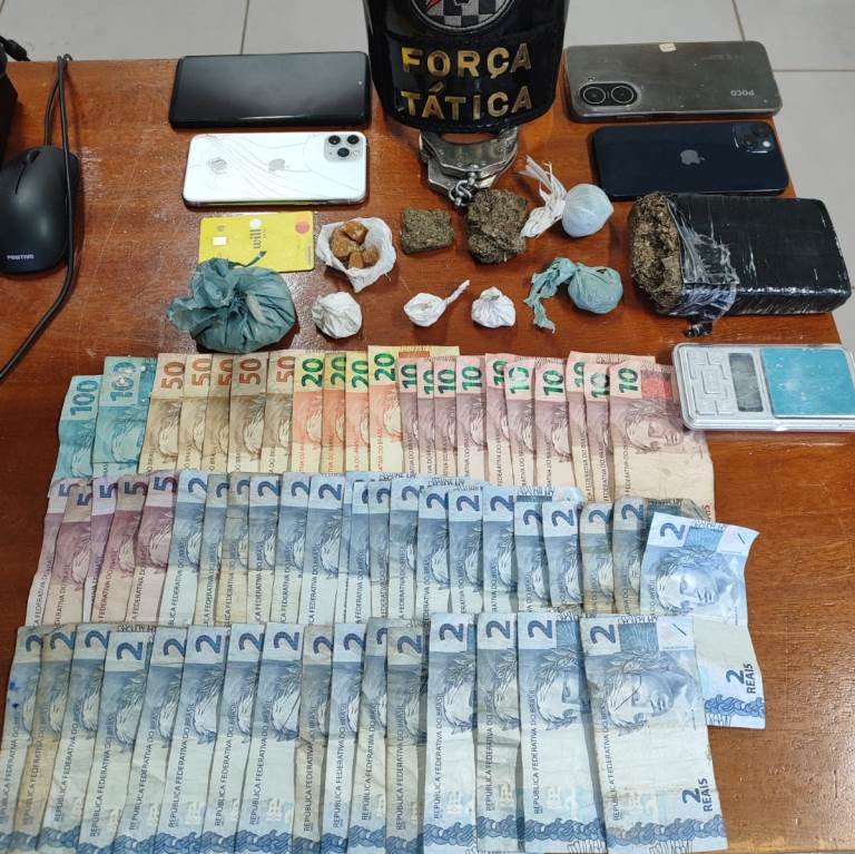 IVINHEMA: Polícia Militar prende autores por tráfico de drogas