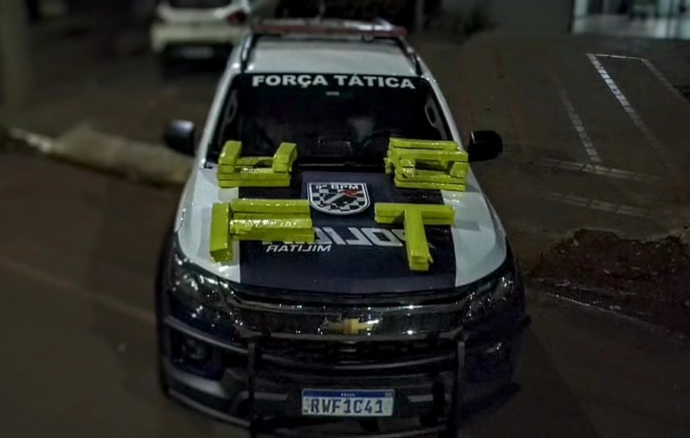 Morador de Ivinhema é preso com mala recheada de maconha em Nova Andradina