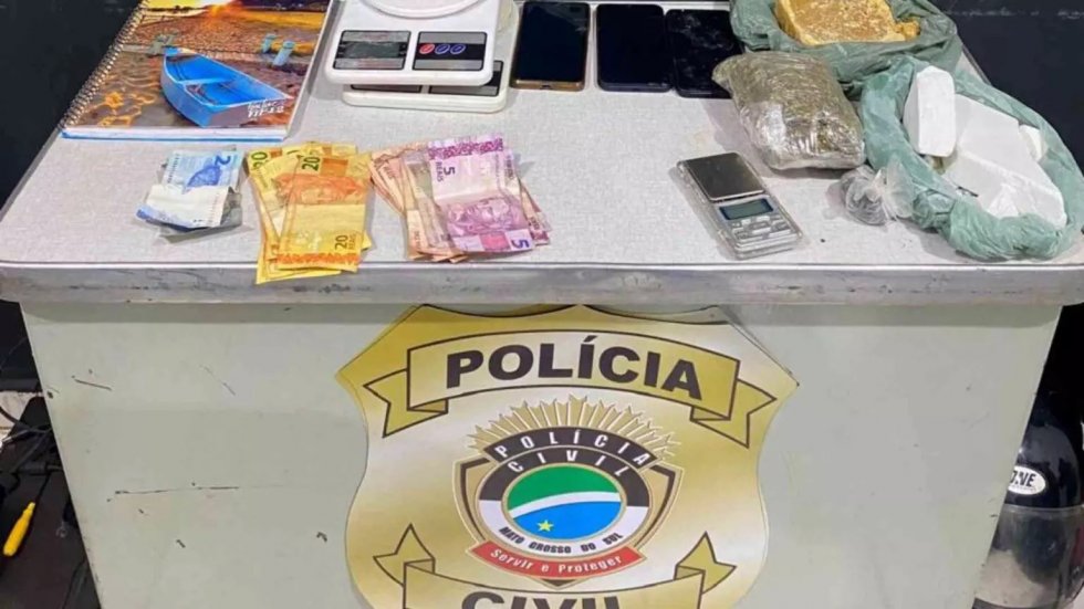 Quatro são presos em operação contra tráfico de drogas em Naviraí