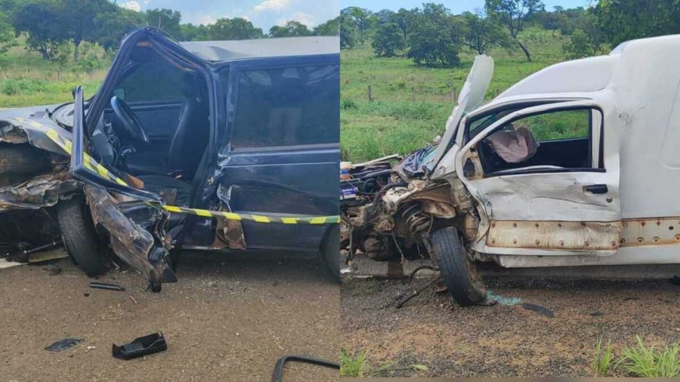 Batida entre carros deixa motorista gravemente ferido na BR-359