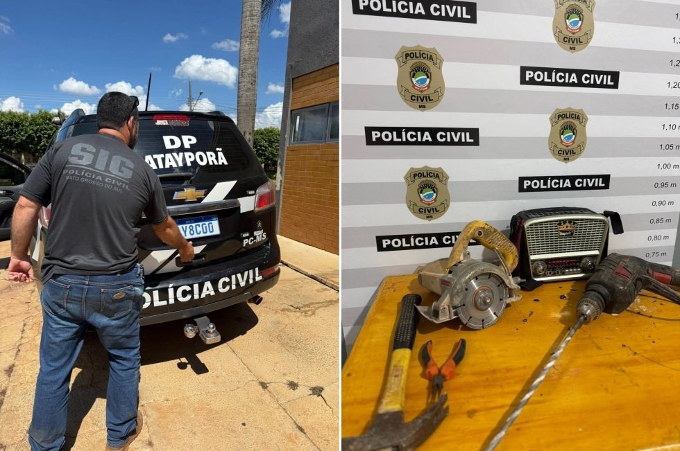 Homem com extensa ficha criminal é preso por furtos ocorridos no início do mês em Batayporã