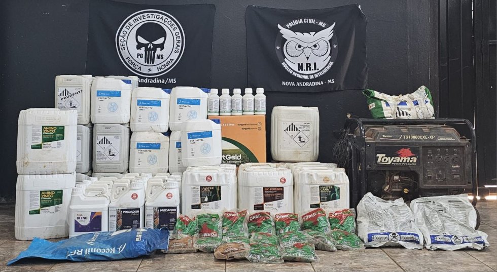 NOVA ANDRADINA: Polícia Civil elucida furto em propriedade rural e recupera objetos avaliados em R$ 65 mil