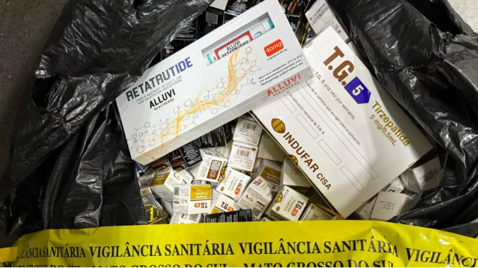 R$ 1 milhão em canetas emagrecedoras são apreendidos nos Correios de Campo Grande