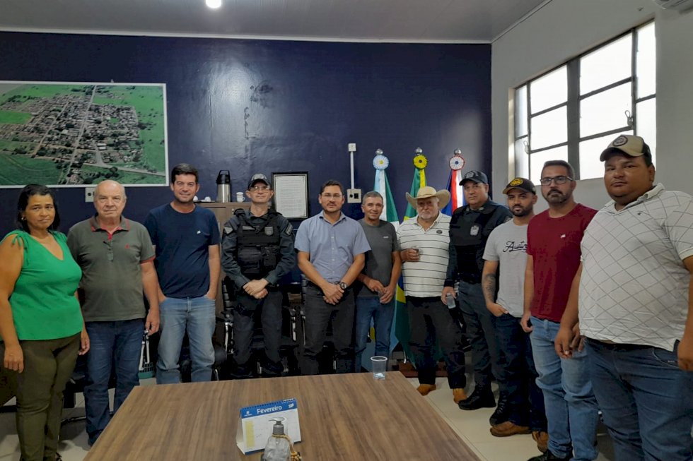 Angélica: Polícia Militar e Prefeitura alinham ações para reforçar a segurança pública e organização da Feira da Lua