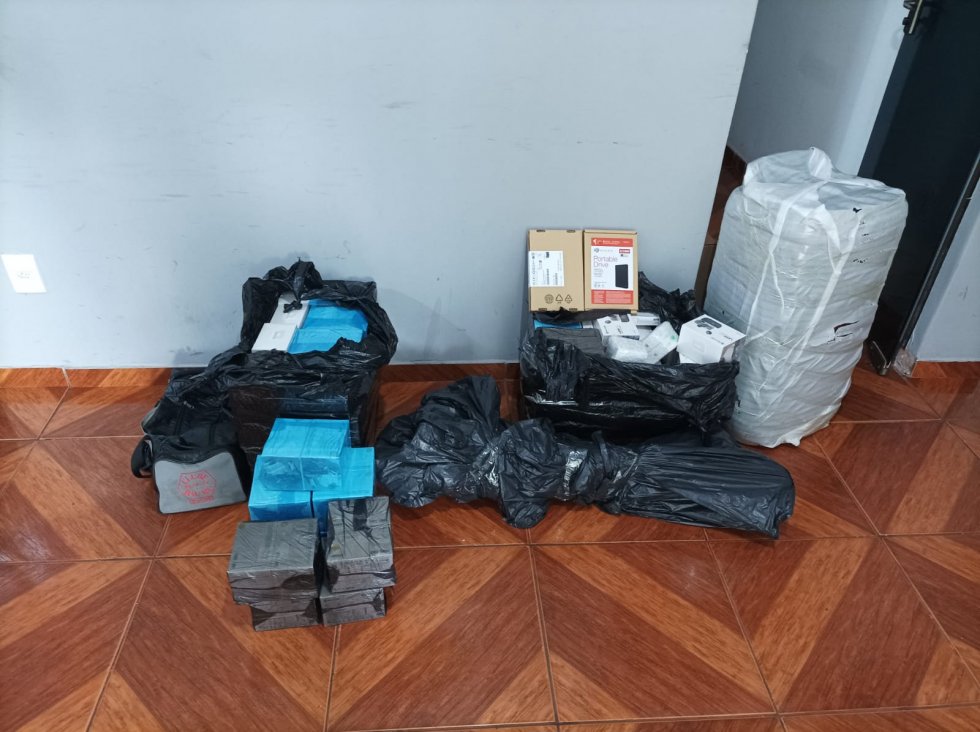 Polícia Militar apreende mercadorias oriundas de descaminho em Nova Casa Verde