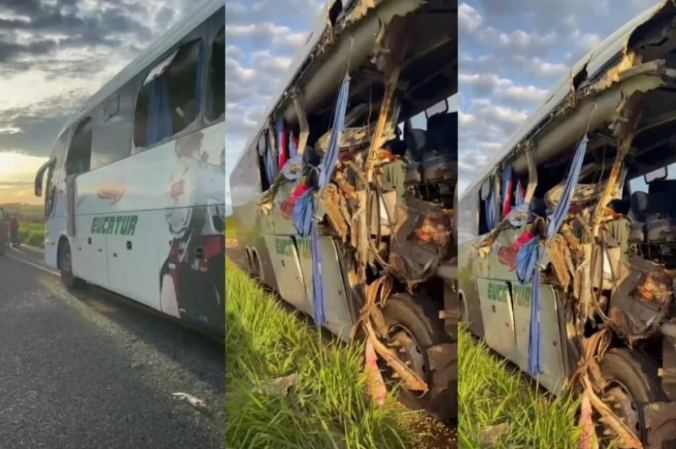 Polícia prende motorista de carreta por homicídio após acidente com ônibus na BR-267